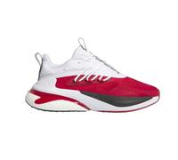 adidas Unisex-Adult NCAA 25/26 Team Alphaboost V2 Sneaker, Team Power Red/White/Black/University of Nebraska, 12 Women/11 Men