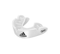 adidas Unisex - Adult Opro Gen4 Bronze Mouthguard, White/Black, Senior