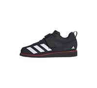 adidas Unisex-Adult Powerlift 5 Weightlifting Sneaker, Black/White/Pure Ruby, 9 Women/8 Men
