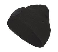 adidas Unisex-Adult Resort 4 Wide Cuff Fold Beanie Tall Fit, Black/Black, One Size