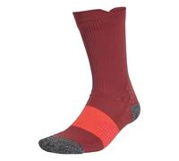 adidas Unisex Running Runxboost Socks - Red, Ruby/Preloved Ruby/Lucid Red, Size M, Men Ruby/Preloved Ruby/Lucid Red