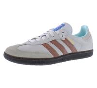 adidas Unisex Adult Samba Indoor Shoe, Pink/White-beige, 8.5