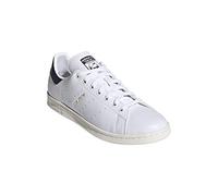 adidas Unisex Adult Stan Smith Basketball Shoes, White, 47 1/3 EU, Cloud White None Off White, 5.5 UK