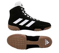 adidas Unisex-Adult Tech Fall 2.0 Wrestling Shoes, Black/White, 9.5 UK