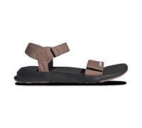 adidas Unisex-Adult Terrex Hydroterra Light Hiking Sandals, Black/Warm Clay/White, 11 Women/10 Men