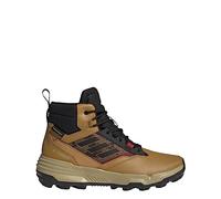 adidas Unisex Adult Unity Leather Mid Rain.RDY Hiking Sneaker, Black/Tan, 10