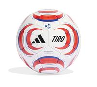 adidas Unisex-Adult Tiro Com, White/Black/Lucid Red, 4