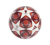 adidas Unisex-Adult UCL Club Soccer Ball White/Solar Red/Collegiate Burgundy 4