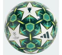 adidas Unisex-Adult UCL Training Soccer Ball White/Shadow Green/Green/Solar Slime 4