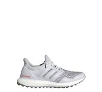 adidas Unisex Adult Ultraboost Spikeless Golf Shoes, Dash Grey/Footwear White/Preloved Scarlet, 10.5 Women/9.5 Men