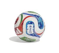 adidas Unisex-Adult World Cup Mini Soccer Ball, White/Team Royal Blue/Solar Blue/Power Red, 1