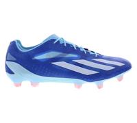 adidas Unisex-Adult X Crazyfast League Firm Ground Sneaker, Bright Royal/Footwear White/Solar Red-blue, 14.5 Women/13.5 Men