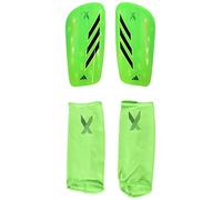 adidas Unisex-Adult X League Shin Guards, Solar Green/Solar Yellow/Black, Small