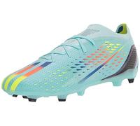 adidas Unisex-Adult X Speedportal.2 Firm Ground Soccer Shoe, Clear Aqua/Solar Red/Power Blue, 5 D (M) Standard