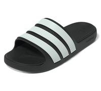 adidas Unisex-Adult Znsory Slide Sandal, Black/White/Black, 13 Women/12 Men