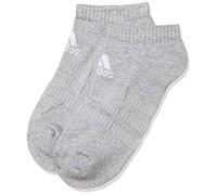 adidas Unisex Adults CUSH LOW 1PP Socks, MGREYH/MGREYH/WHITE, M