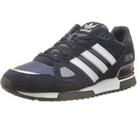 adidas Unisex Adults' Zx 750 Gymnastics Shoes Blue (Navy/White/Dark Navy) Size: 10 UK