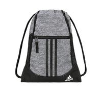 adidas Unisex Alliance II Sackpack, Onix Jersey/Black/White, ONE SIZE