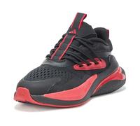 adidas Unisex Alphaboost V2 Sneaker, Black Red White, 9.5 UK