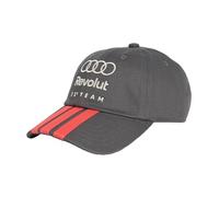 adidas Unisex Audi REVOLUT Formula ONE Team DNA 3 Stripes Cap, Utility Black, S-M
