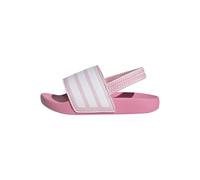 adidas Unisex Baby Adilette ESTRAP Slides Infants, Clear Pink/Cloud White/Bliss Pink, 8 UK Child
