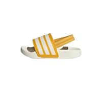 adidas Unisex Baby Adilette ESTRAP Slides Infants, Crew Yellow/Off White/Off White, 8 UK Child
