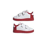 Adidas Unisex Baby Advantage Spiderman CF I Sneaker, FTWR White/FTWR White/Better Scarlet, 5 UK Child