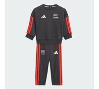 adidas Unisex Baby AUDI FORMULA ONE TEAM DNA BABY JOGGER LONG SLEEVE, utility black, 18-24 Months
