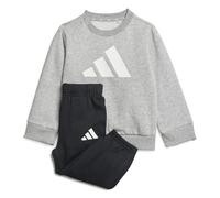 adidas Unisex Baby BIG LOGO ESSENTIALS JOGGER, medium grey heather/white, 3-6 Months