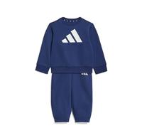 adidas Unisex Baby Big Logo Essentials Jogger Track_Suit, dark blue/white, 18-24 Months