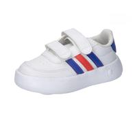 adidas Breaknet 2.0 Shoes Kids Tennis, Cloud White/Lucid Blue/Bright red, 7.5 UK