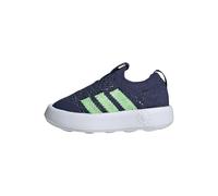 adidas Unisex Baby BUBBLECOMFY Shoes Infants, Dark Blue/Lime Burst/FTWR White, 7 UK Child