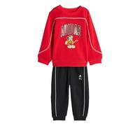 adidas Unisex Baby DISNEY MICKEY MOUSE JOGGER, pure ruby/off white, 0-3 Months