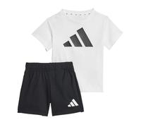 adidas Unisex Baby Essentials Big Logo Set Track Suit, white/black, 3-6 Months