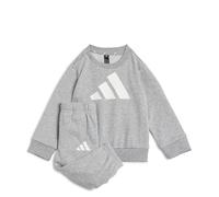 adidas Unisex Baby ESSENTIALS BIG LOGOJOGGER, medium grey heather/white, 3-6 Months