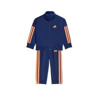 adidas Unisex Baby ESSENTIALS CLIMACOOL TRACKSUIT, dark blue/Dusky Orange, 0-3 Months