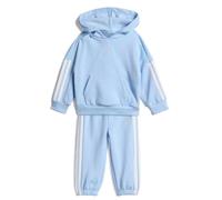 adidas Unisex Baby ESSENTIALS HOODED JOGGER, glow blue/white, 12-18 Months