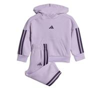 adidas Unisex Baby ESSENTIALS HOODED JOGGER, Powder Plum/Aurora Plum, 6-9 Months