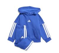 adidas Unisex Baby ESSENTIALS HOODED JOGGER, Royal Blue/White/White, 9-12 Months
