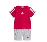 adidas Unisex Baby Essentials Set Track_Suit, power pink/white, 3-6 Months