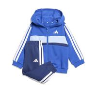 adidas Unisex Baby ESSENTIALS TIBERIO 3 STRIPES FLEECE TRACKUIT, team royal blue/glow blue/dark blue/white, 9-12 Months