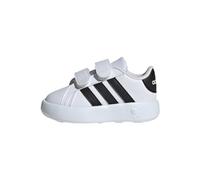 adidas Unisex Baby Grand Court 2.0 Shoes Kids, Cloud White/Core Black/Cloud White, 8 UK Child