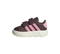 adidas Unisex Baby Grand Court 2.0 Shoes Kids Tennis, Aurora Ruby/Bliss Pink/Off White, 4 UK Child