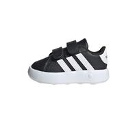 adidas Unisex Baby Grand Court 2.0 Shoes Kids Tennis, Black/White, 5 UK Child
