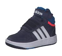 adidas Unisex Baby Hoops Mid 3.0 Ac Basketball Shoe, Dark Blue Blue Rush Turbo, 4 UK