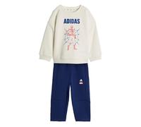 adidas Unisex Baby MARVEL SPIDER-MAN JOGGER, off white/dark blue, 12-18 Months