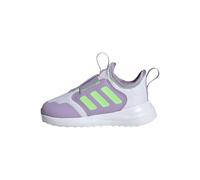 adidas Unisex Baby TENSAUR Comfort Shoes Infants, FTWR White/Lime Burst/Powder Plum, 9 UK Child