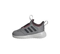adidas Unisex Baby TENSAUR Comfort Shoes Infants, Grey Three/core Black/Pure Ruby, 7.5 UK Child