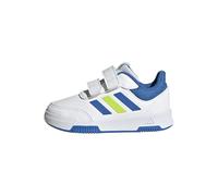 adidas Unisex Baby Tensaur Hook and Loop Shoes Running, Cloud White/Bright Royal/Solar Slime, 5 UK Child