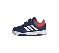 adidas Unisex Baby Tensaur Hook and Loop Shoes Running, Dark Blue/Cloud White/Bright Red, 8.5 UK Child